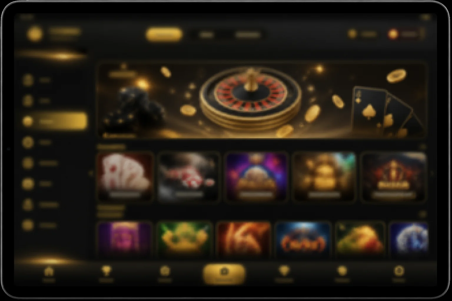 Casino Royale mobile or desktop access guide for iPad / Android tablet