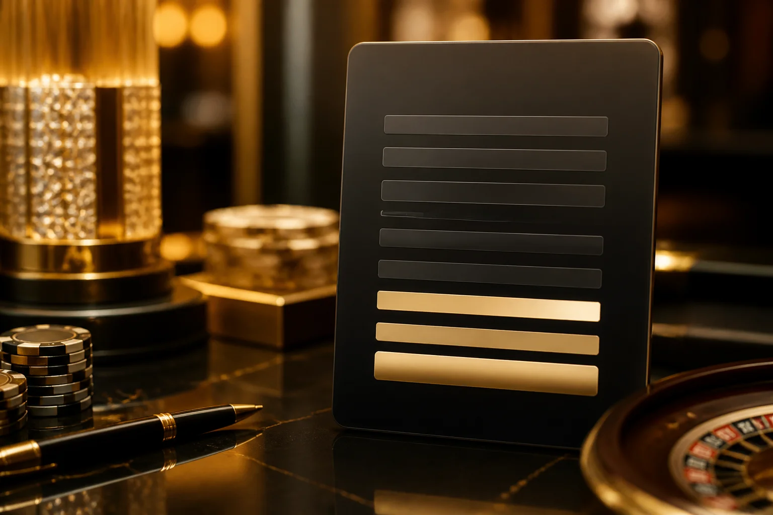 Registration and account setup steps for an Casino Royale profile